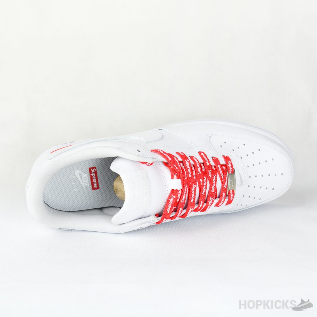 supreme x nike white
